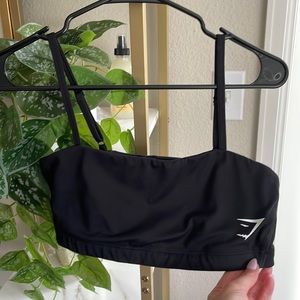 Gym shark black sports bra